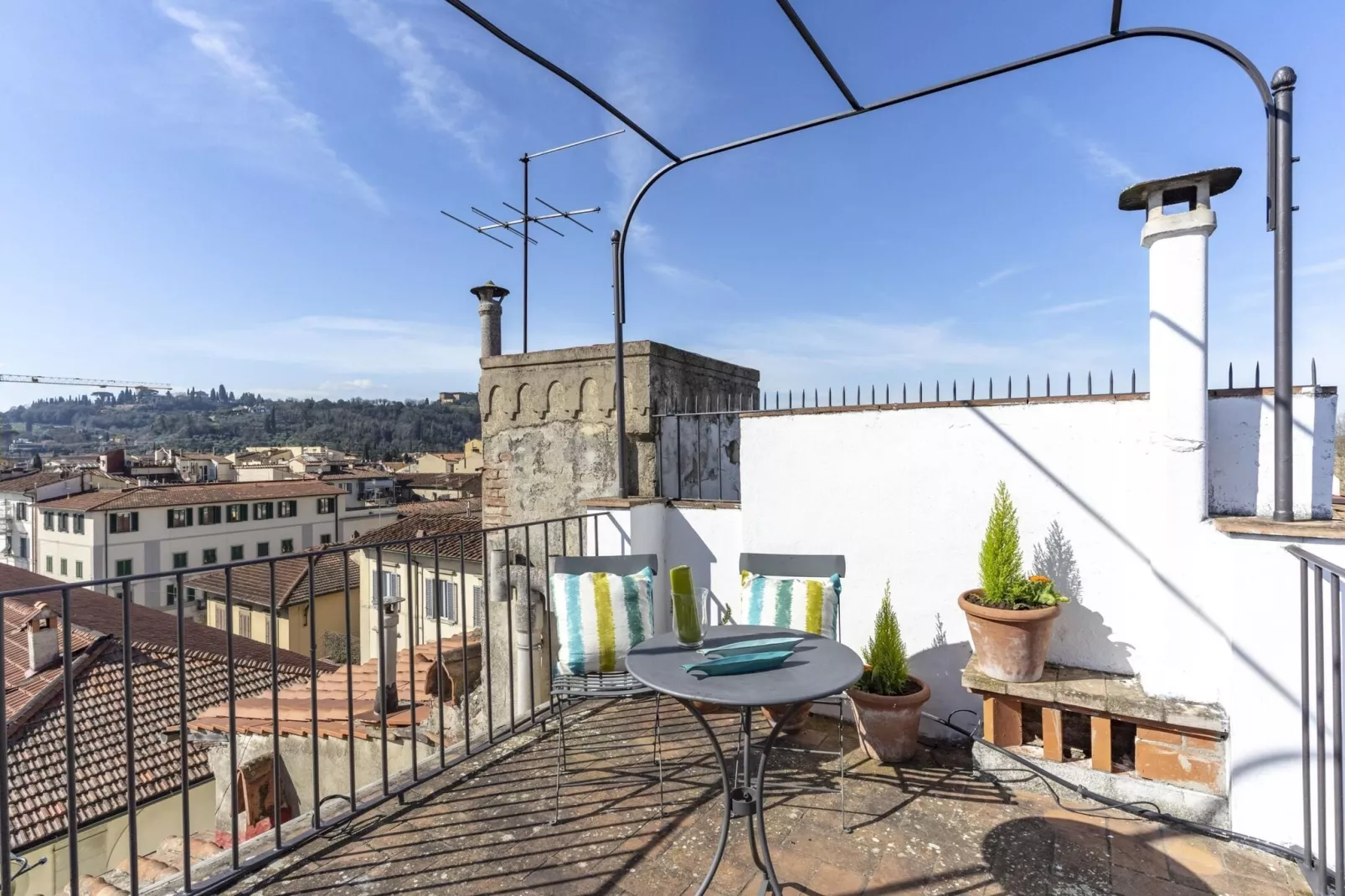 Firenze Bellosguardo-Terrace balcony