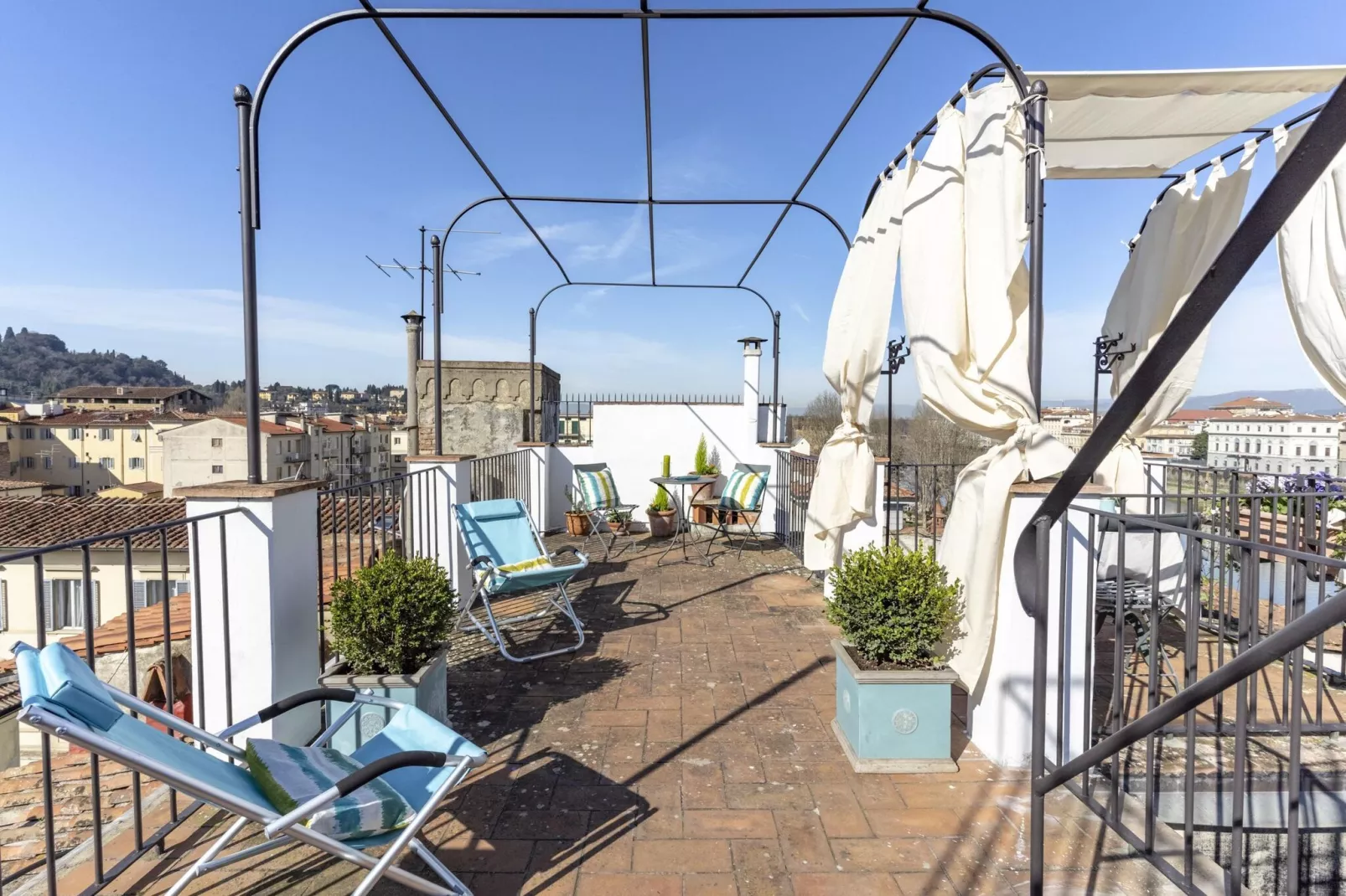 Firenze Bellosguardo-Terrace balcony