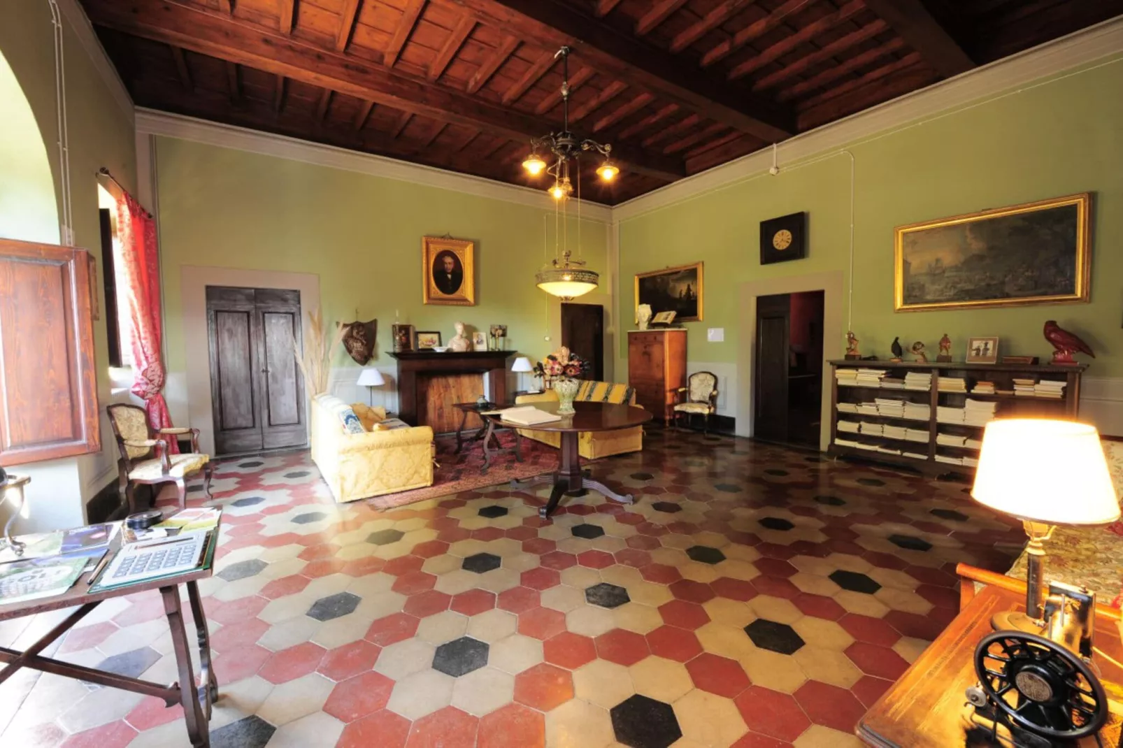 Villa Il Frassine-Salon