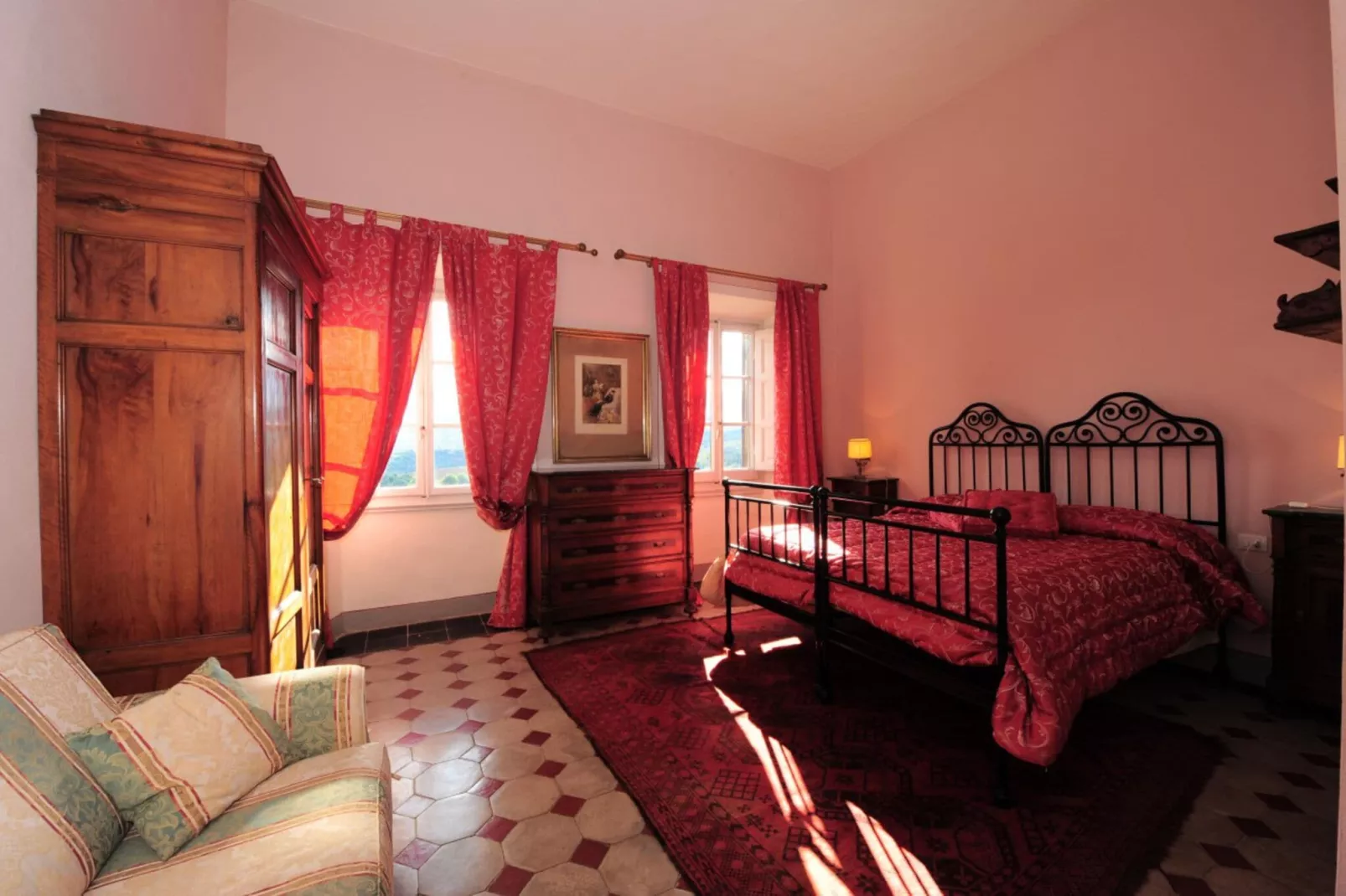 Villa Il Frassine-Chambre