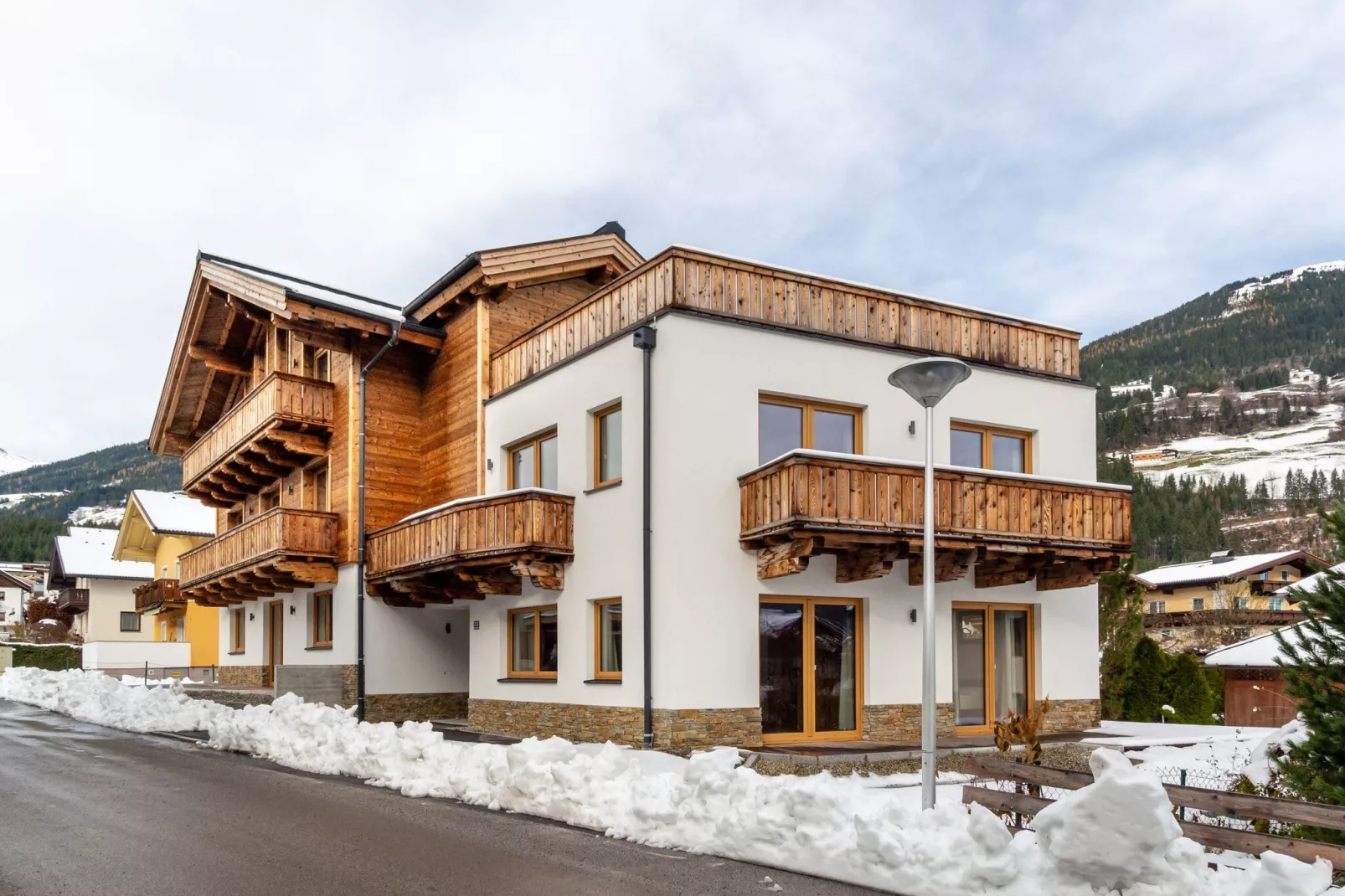 Chalet Bergerblick Wildkogel Arena-Extérieur hiver