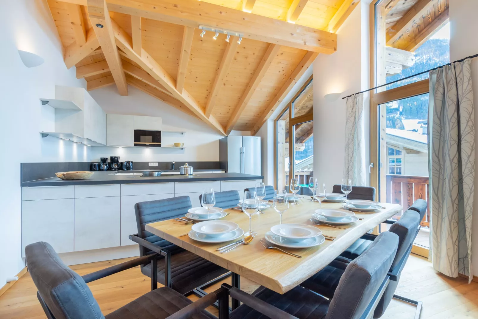 Chalet Bergerblick Wildkogel Arena-Salle à manger
