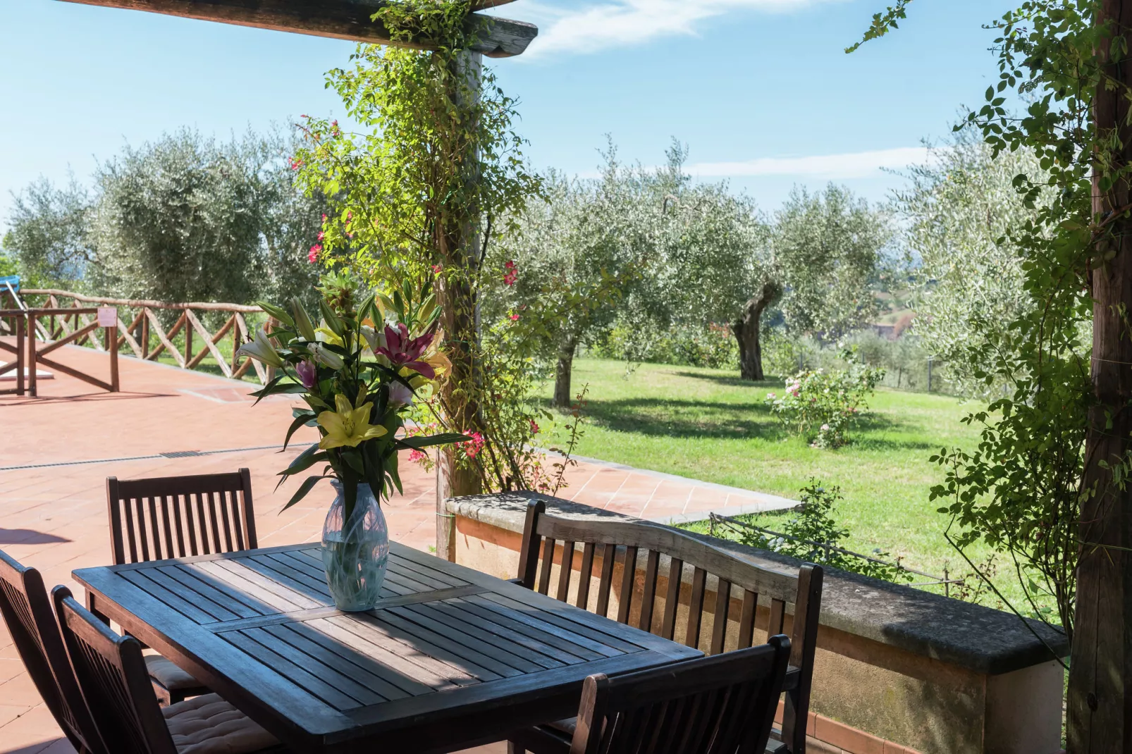 Villa Laurentia-Gardens summer
