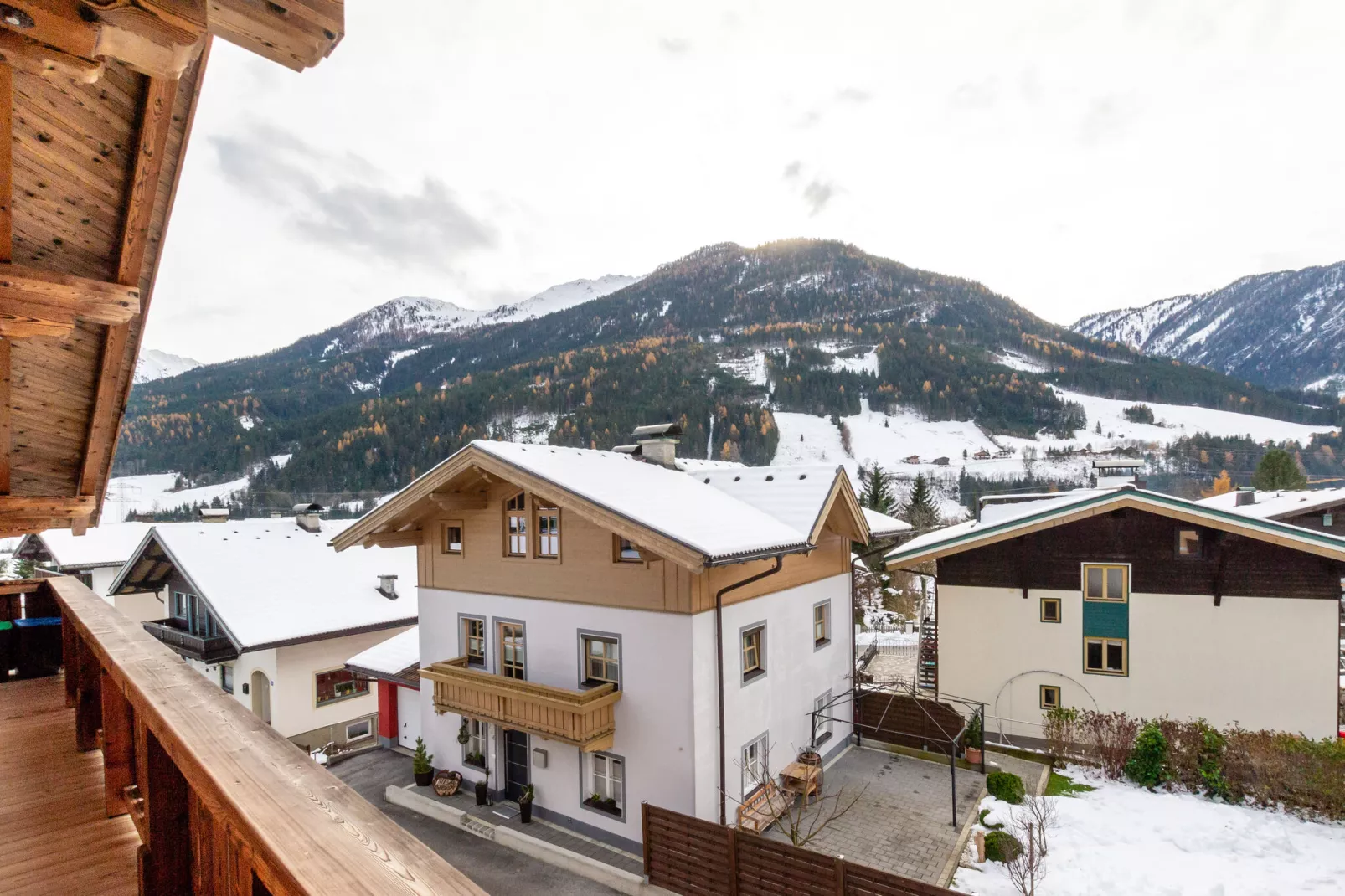 Chalet Bergerblick Wildkogel Arena-Vue d'hiver