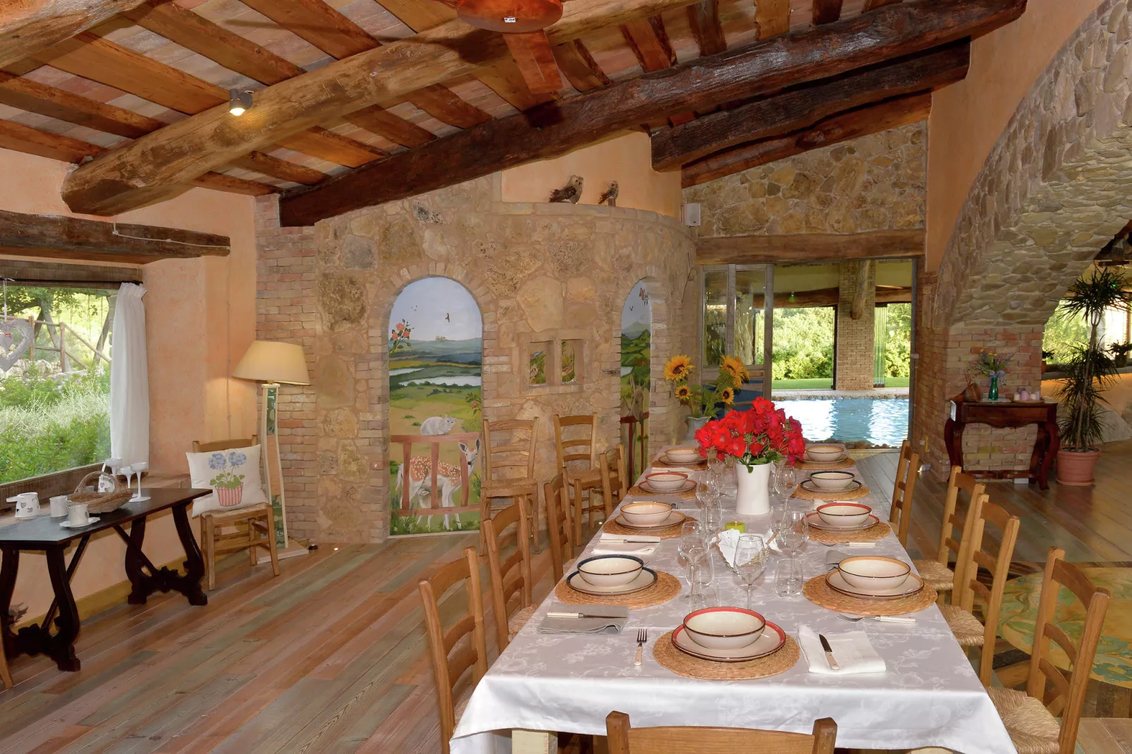 Villa Mezzeria-Salle à manger