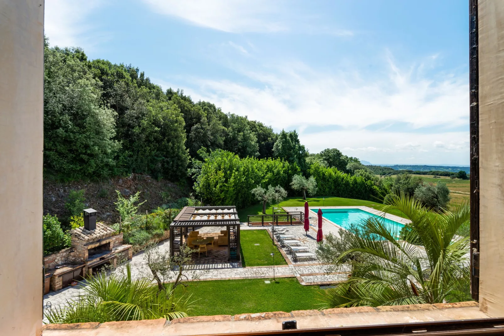 La Farnia-View summer