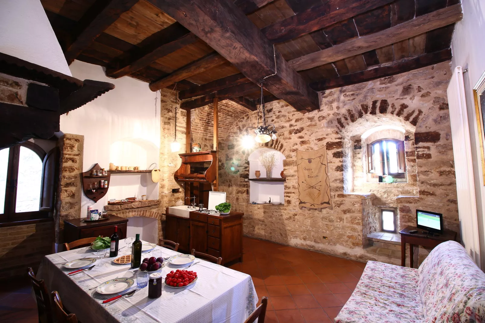 Granaio-Living room