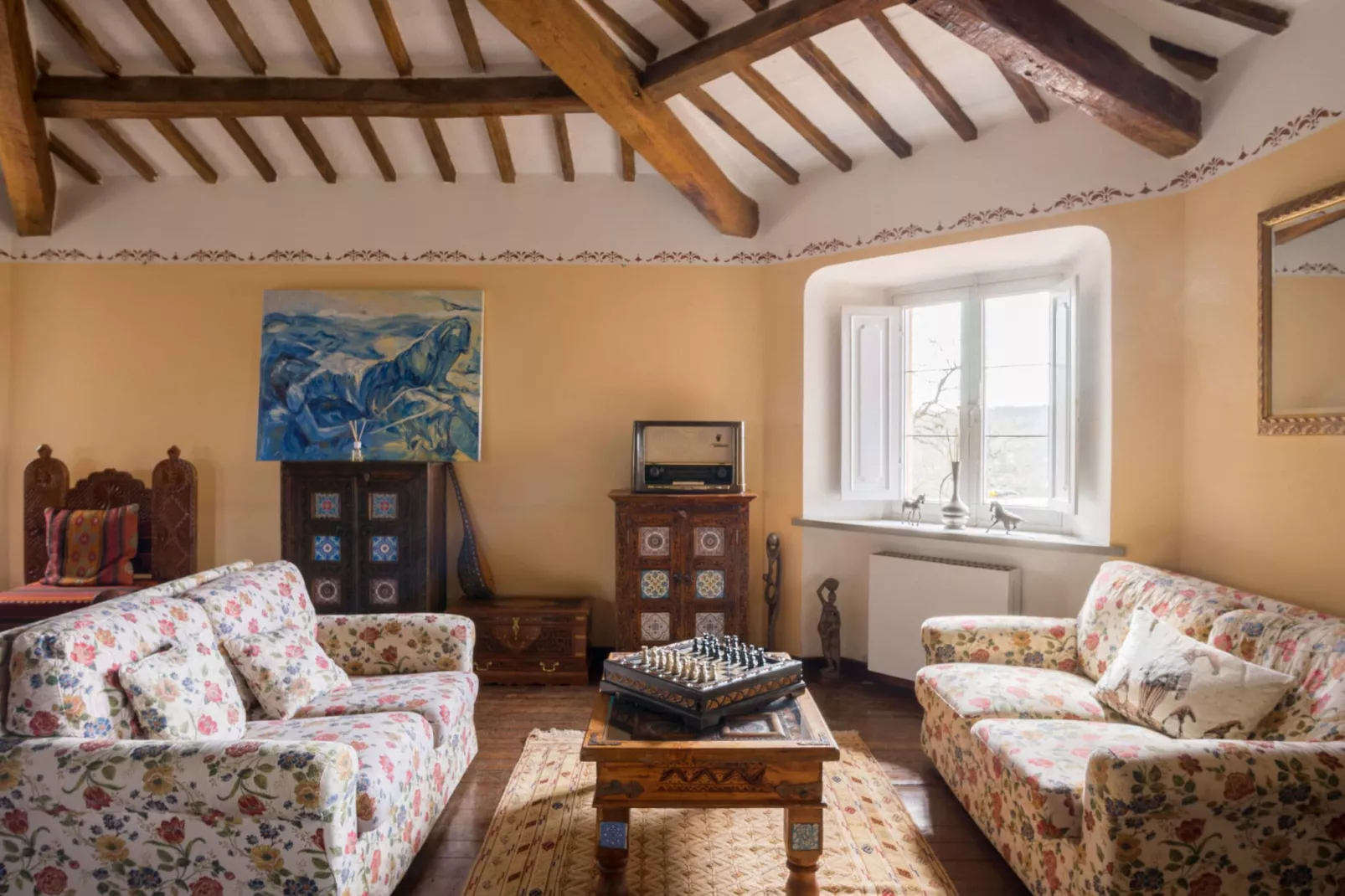Appartamento Ghianda-Living room