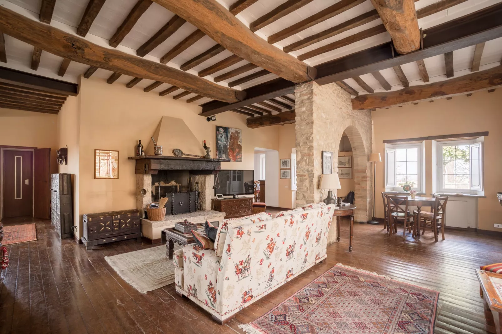 Appartamento Ghianda-Living room