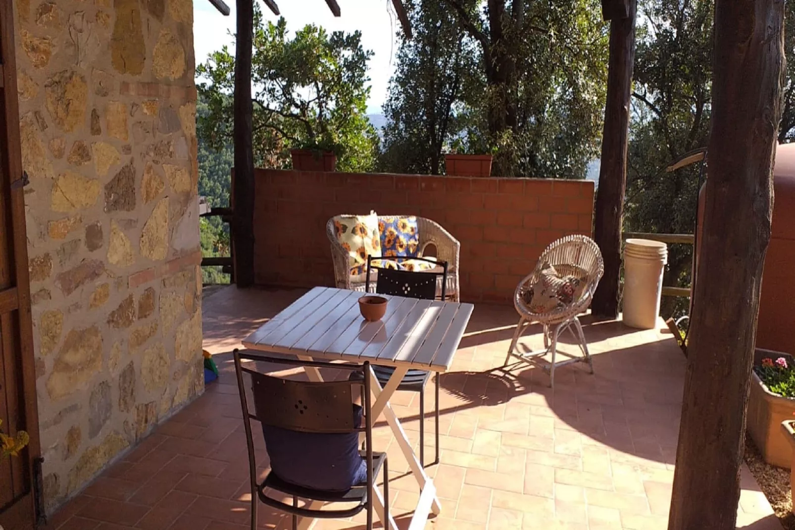 Fienile-Terrasse/Balkon