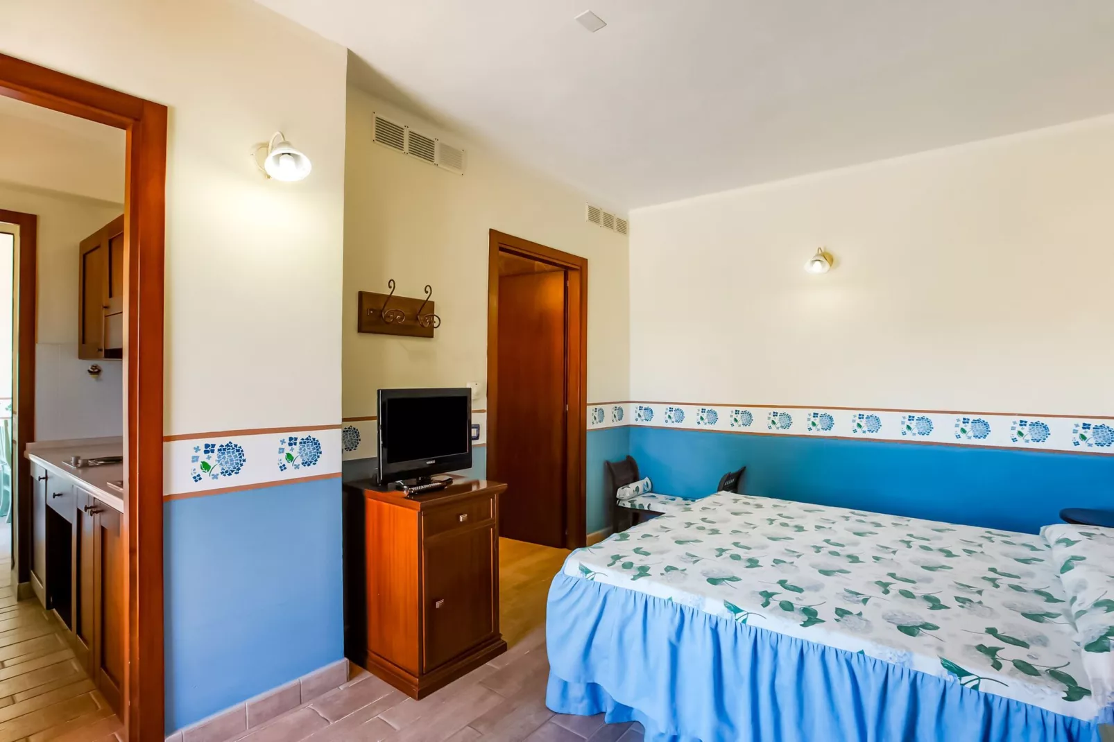 Appartamento il Riccio-Schlafzimmer