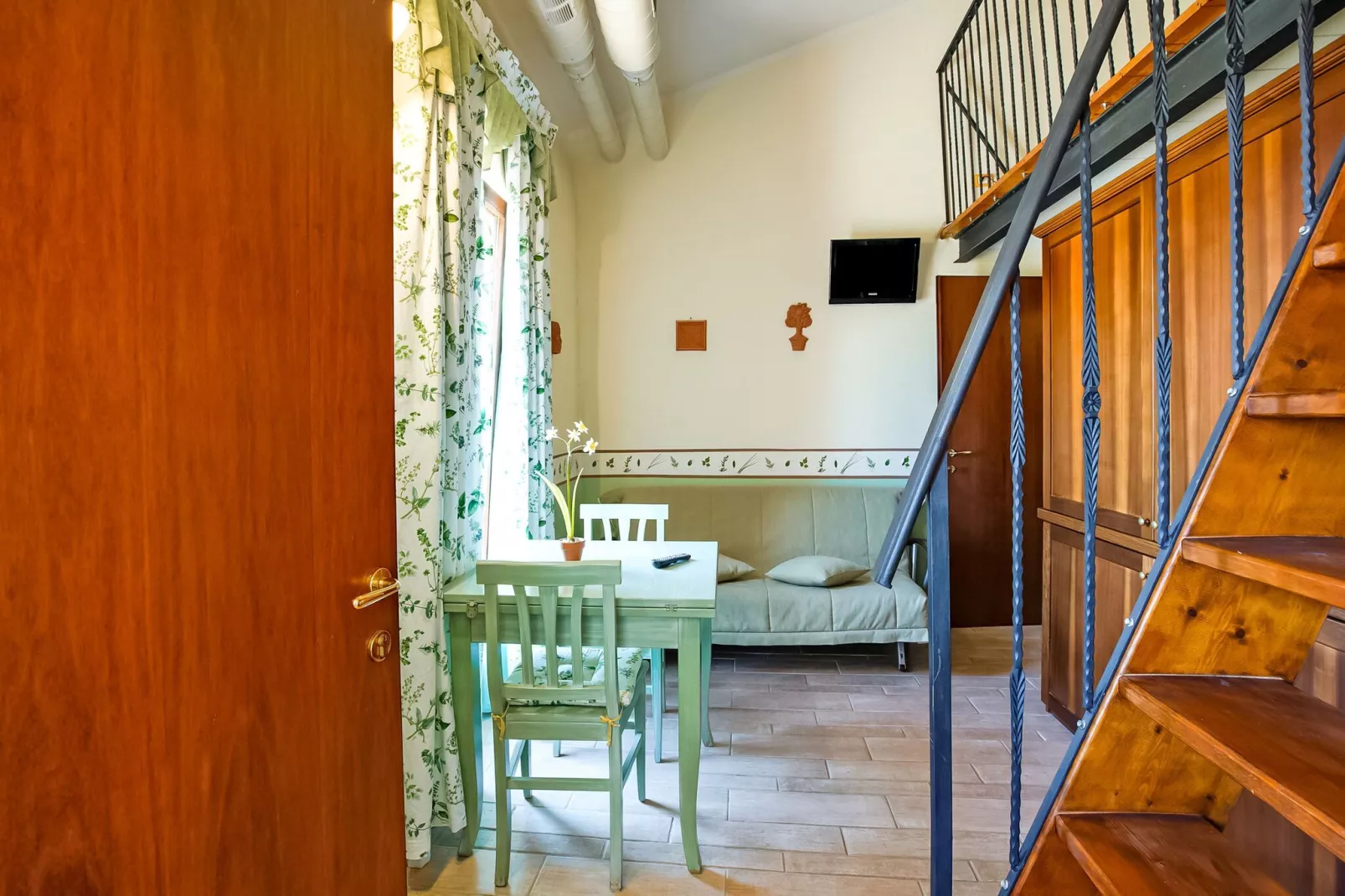 Appartamento il Gatto e Cincia-Wohnzimmer