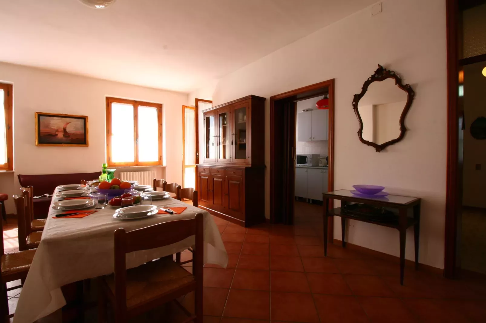 Casa Miralago-Dining room