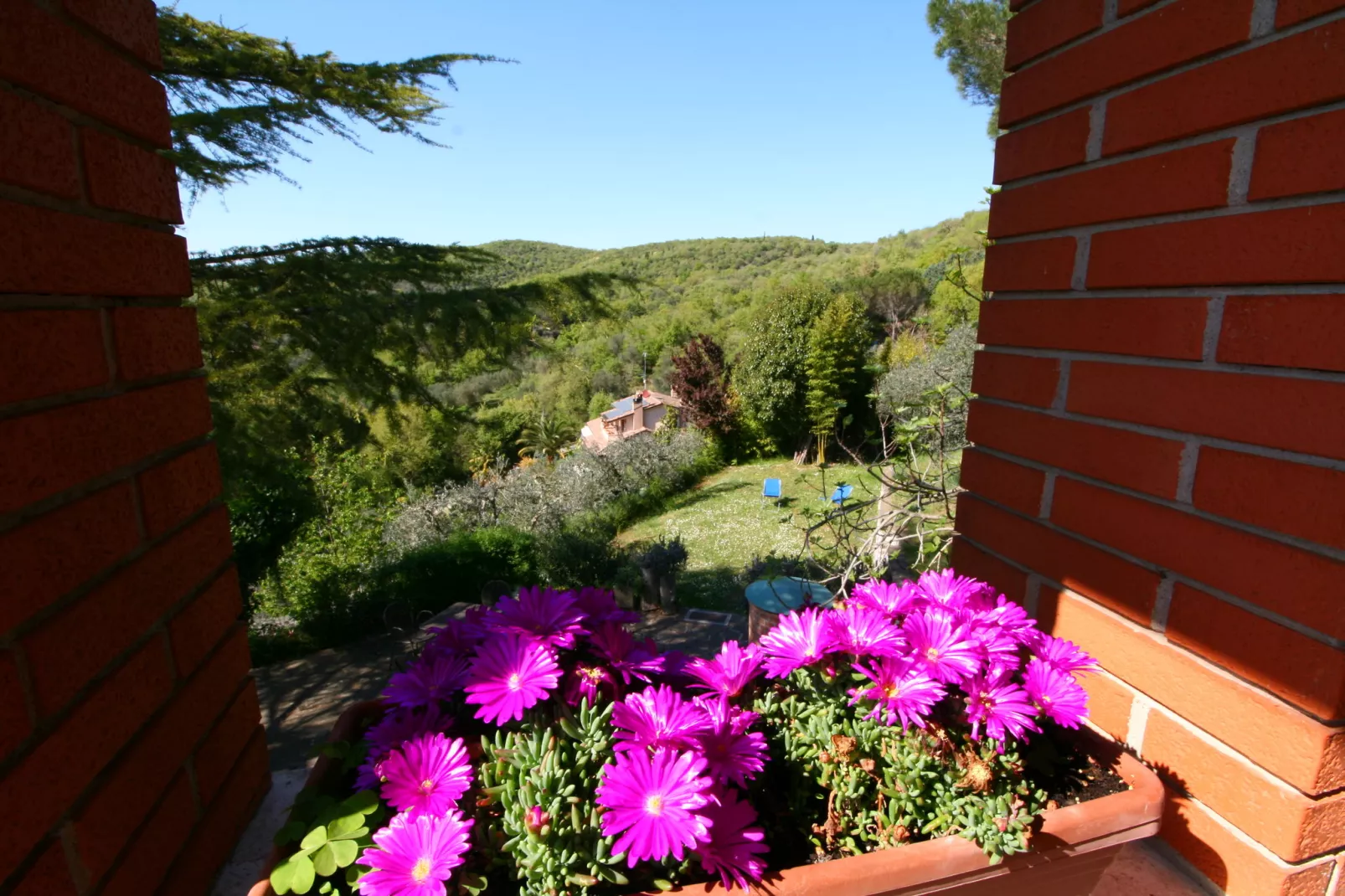 Casa Miralago-Gardens summer