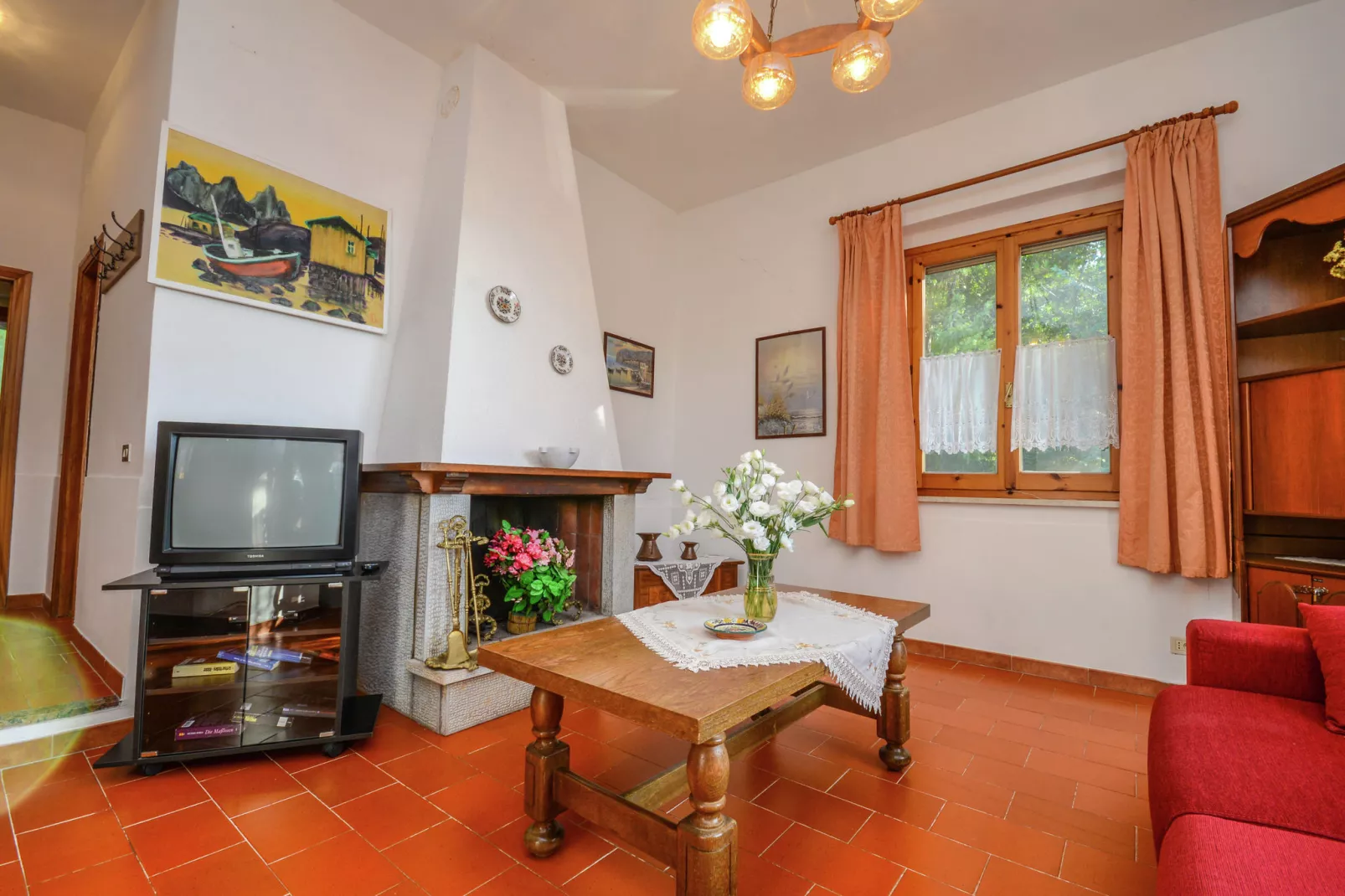 Casa Fiori - I Geranei-Living room