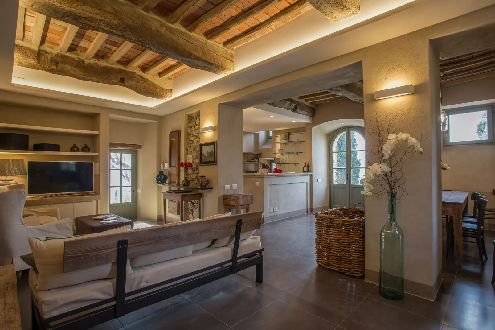Villa Colognola-Living room