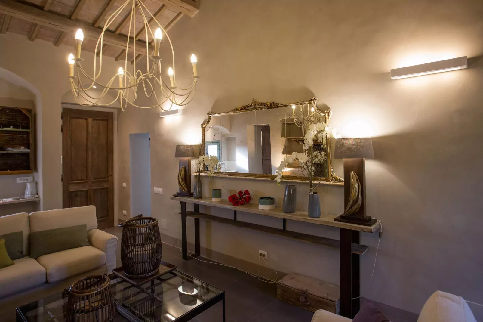 Villa Colognola-Living room