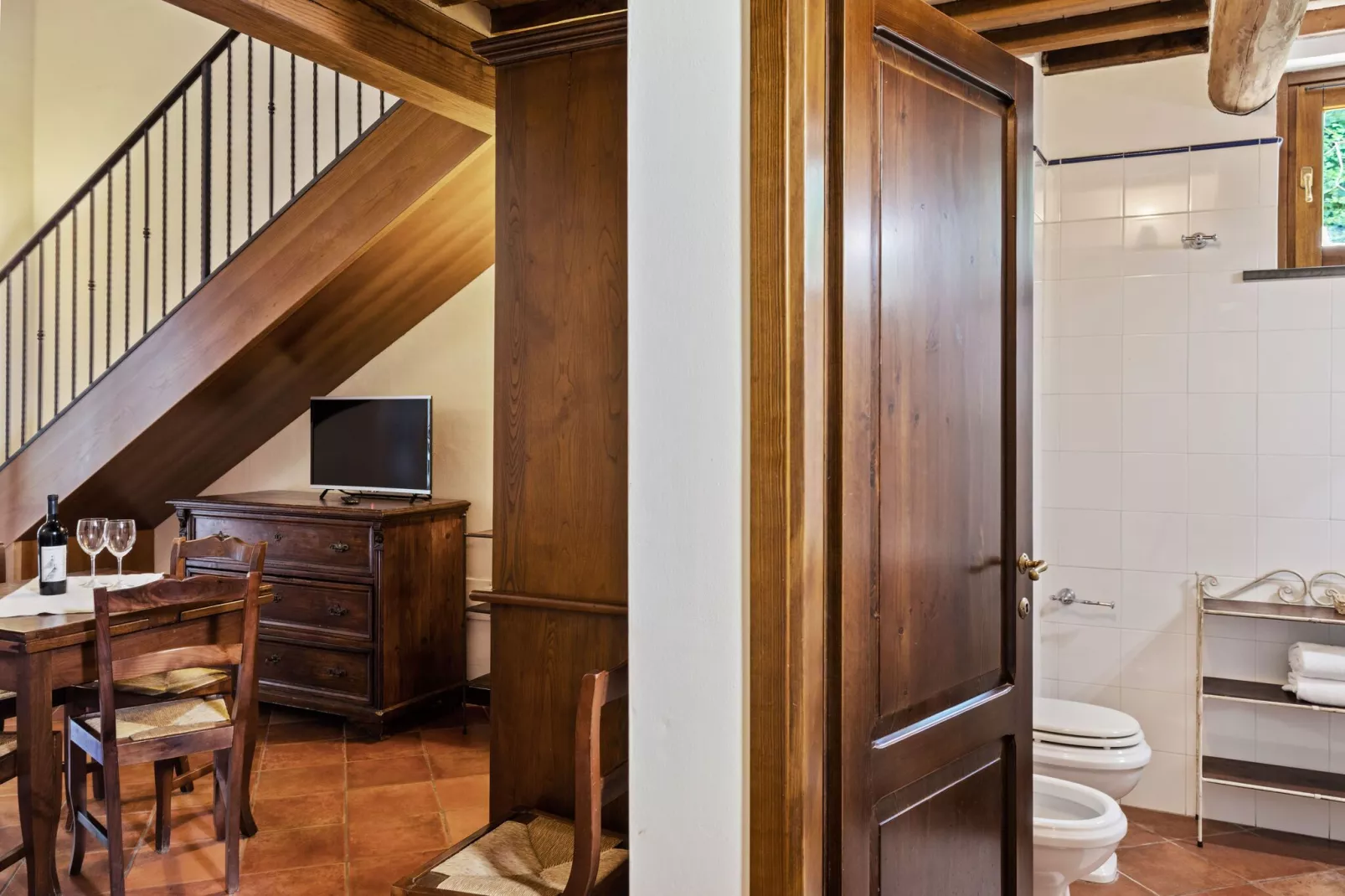 Montecorneo Bilocale con soppalco-Bathroom
