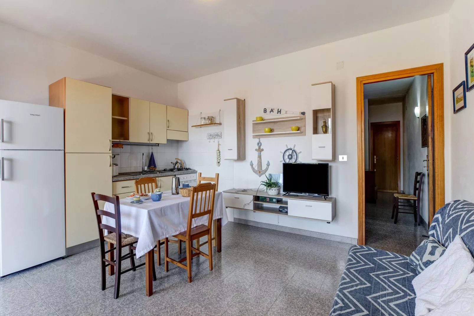 La casa del Porto-Living room