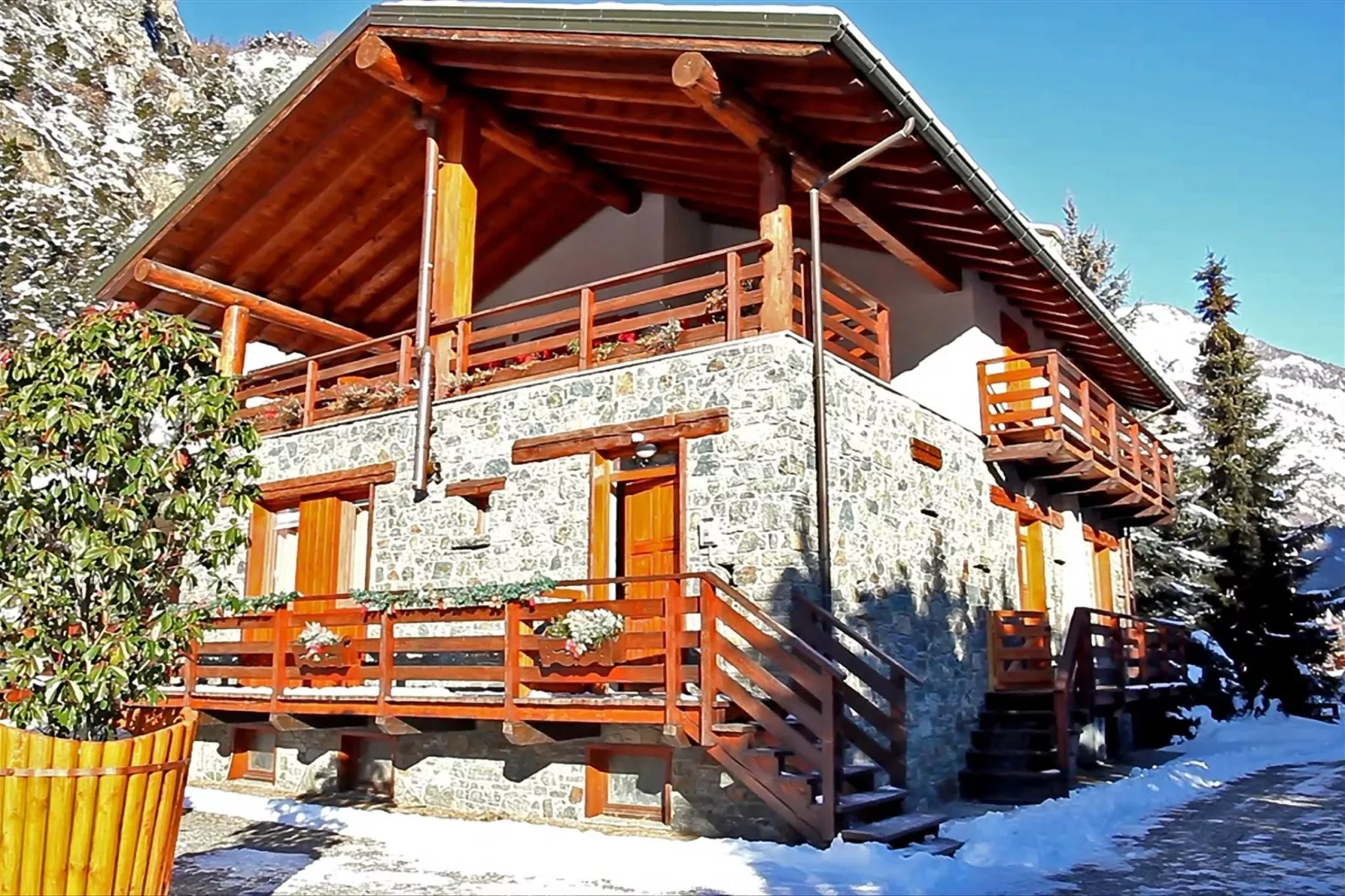 Chalet Antey Trilo-Exterior winter