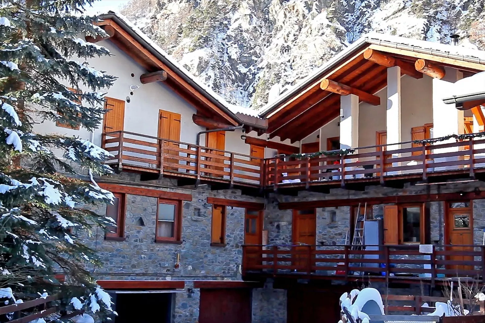 Chalet Antey Quadri C-Exterior winter