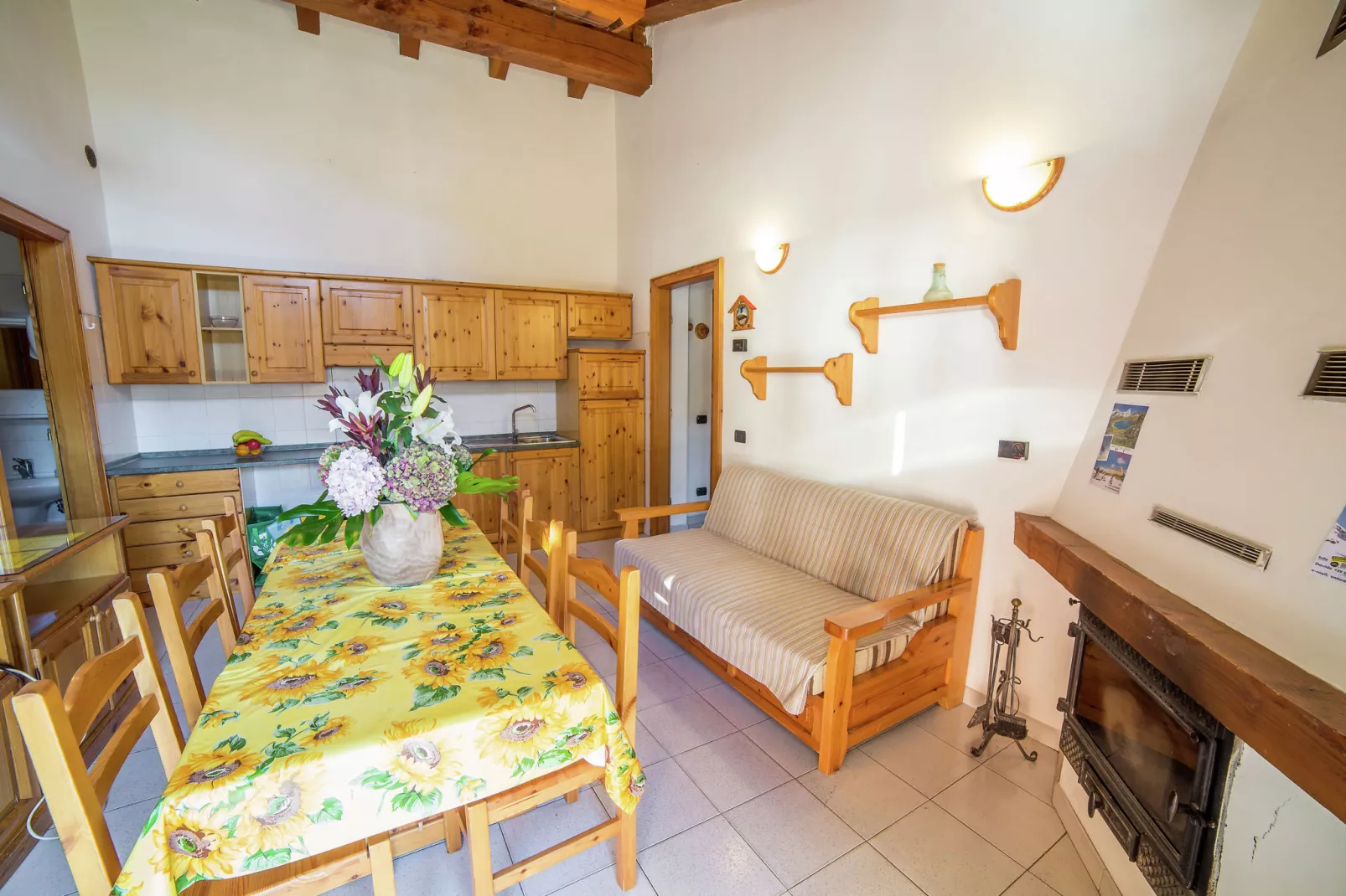 Chalet Antey Quadri C-Living room