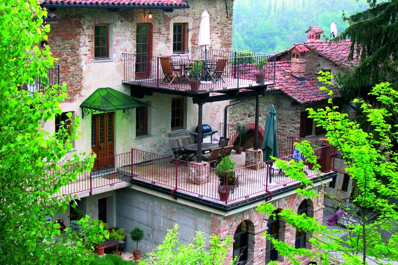 Mondovì-Terrassenbalkon