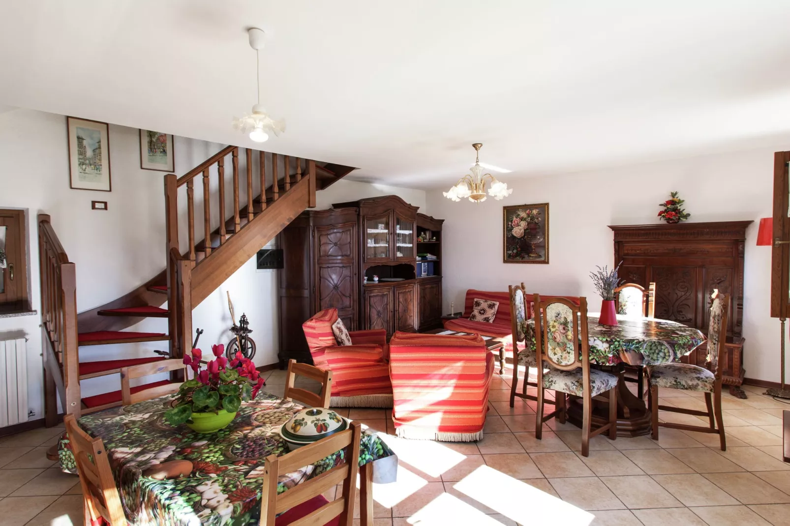 Cascina Paola-Living room