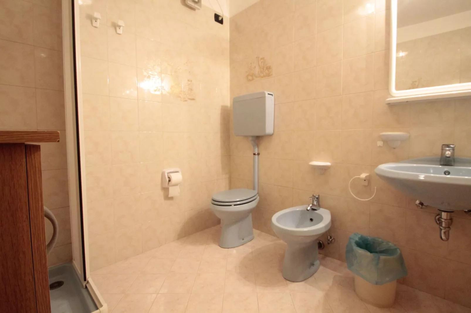 Bait del Temp Trilo Quattro-Badezimmer