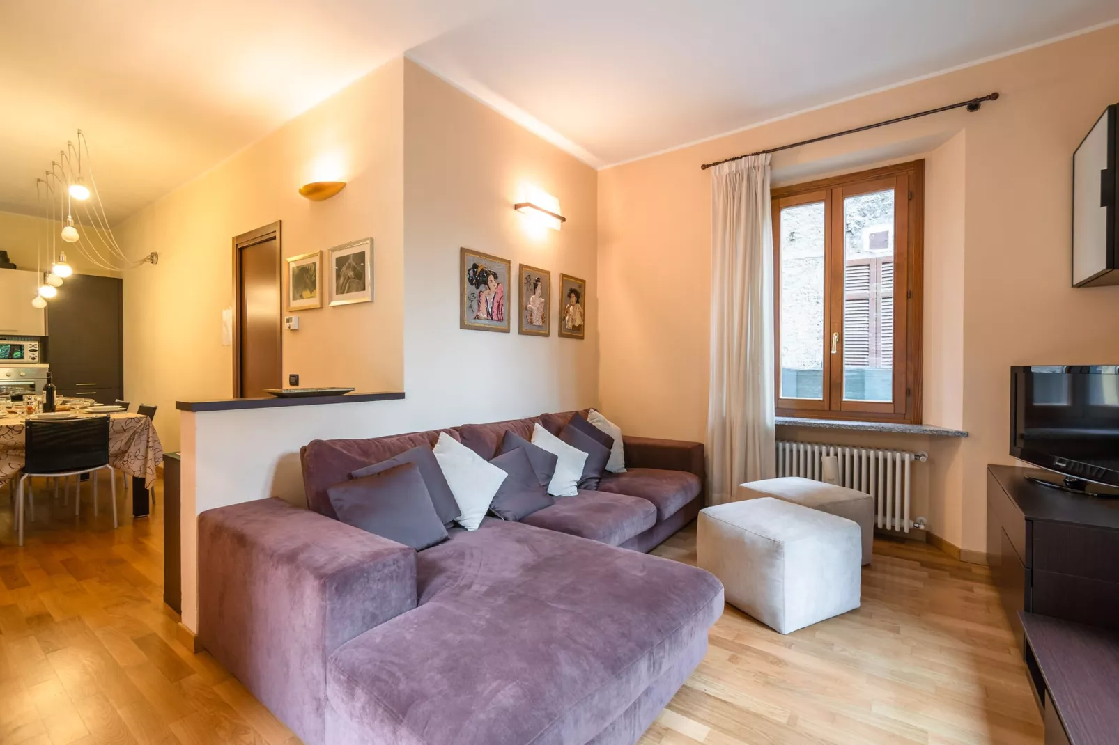 Casa Cristina Meina Centro-Wohnzimmer