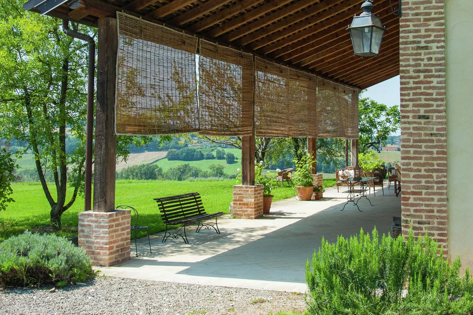 Villa Carpaneto-Gardens summer