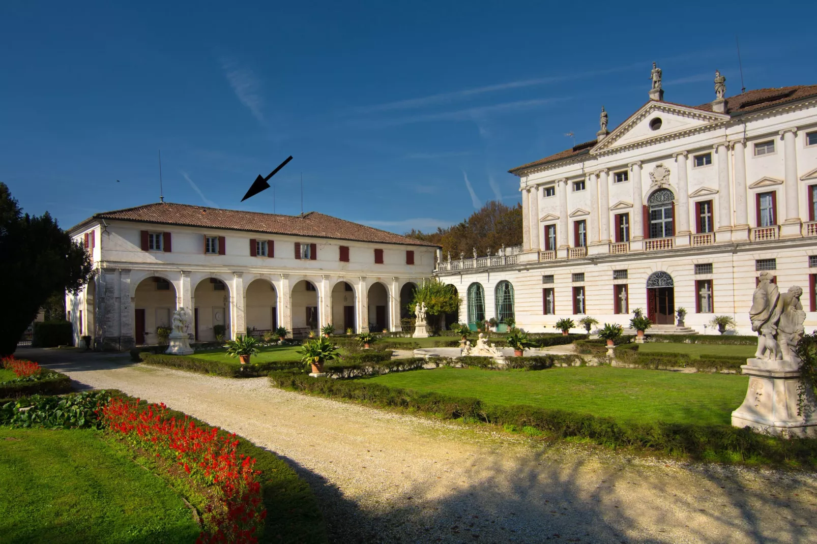 Villa Veneta Padova-Außenbereich Sommer