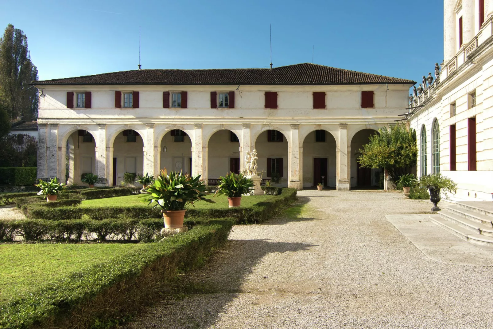 Villa Veneta Padova-Außenbereich Sommer