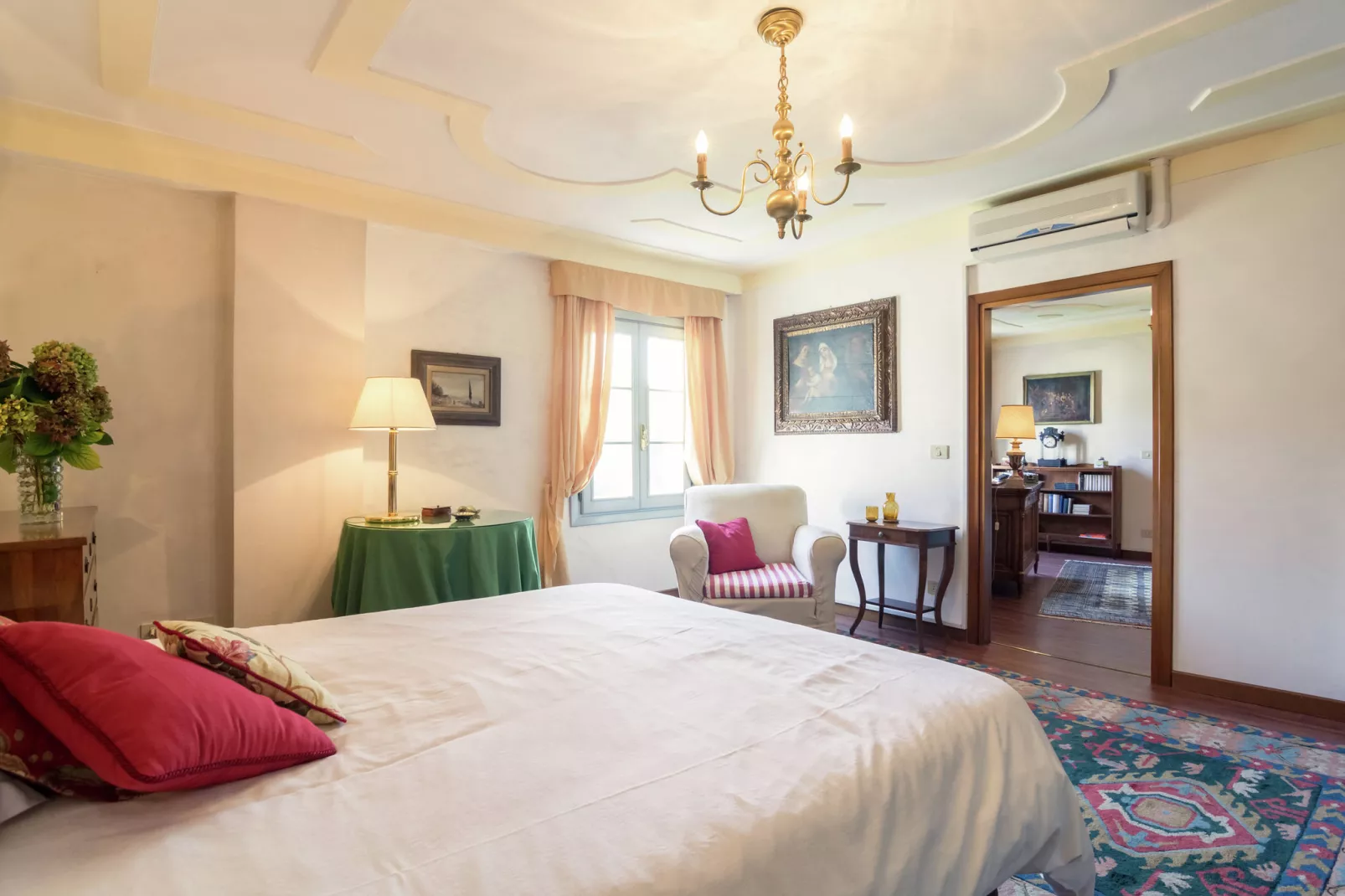 Villa Veneta Padova-Schlafzimmer