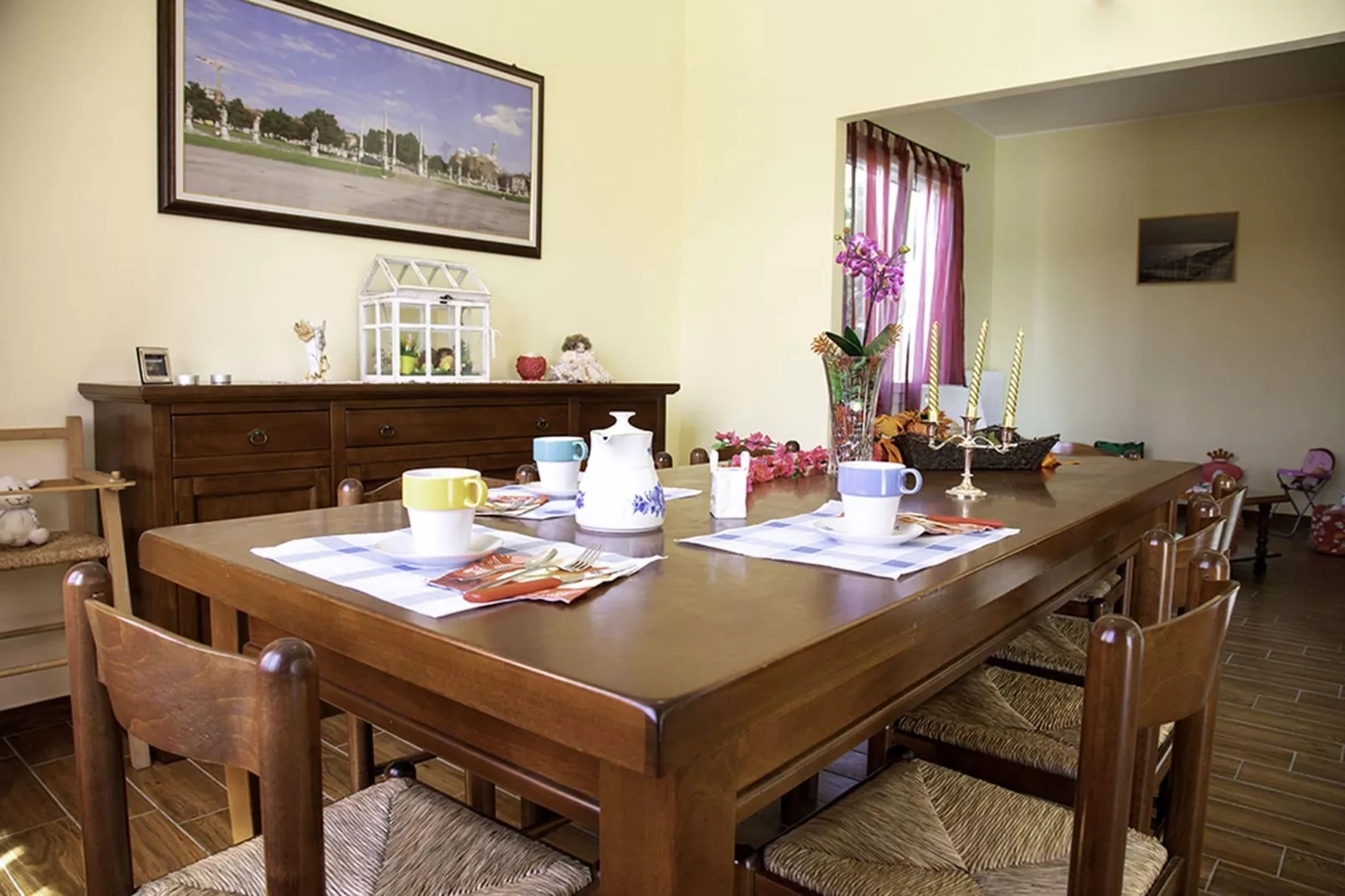 Casa Campagnola Due-Dining room