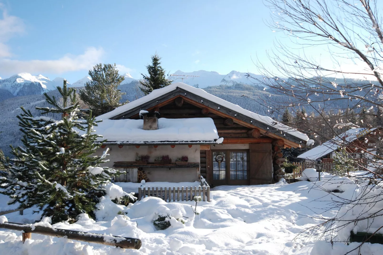 Taba-Außenbereich Winter
