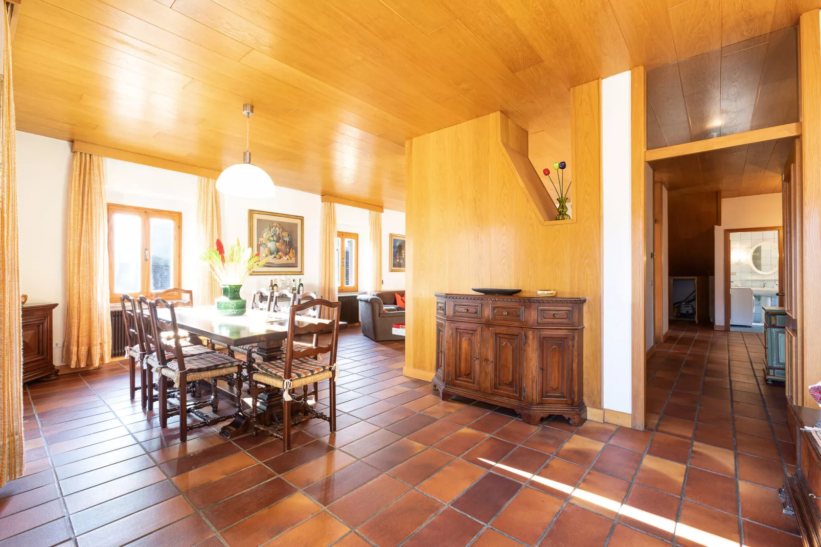 Casa Vacanze a Stenico-Esszimmer
