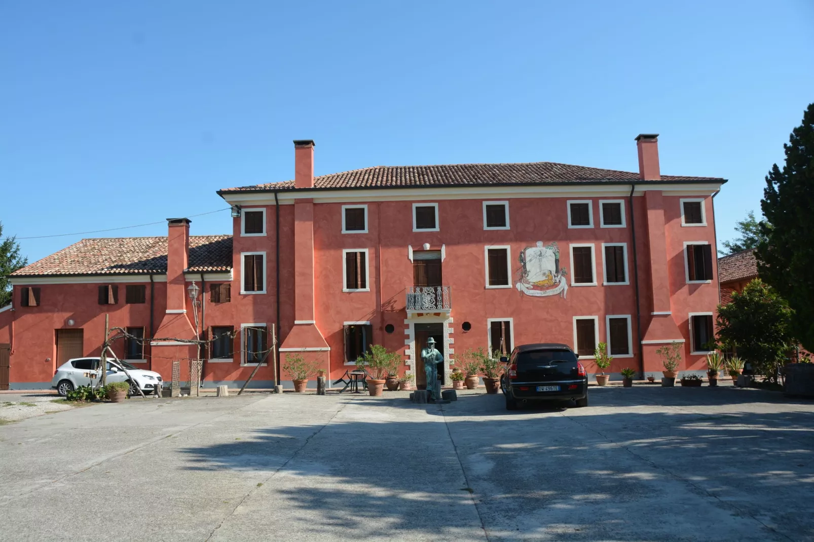 Villa Romana Uno-Außenbereich Sommer