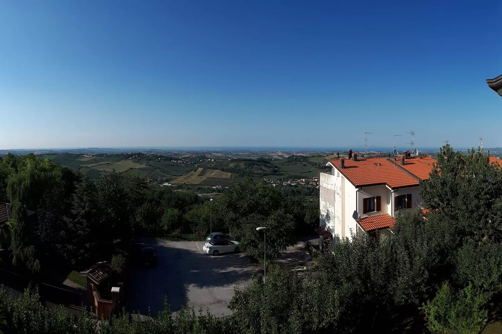 Casa Cevoli-Vue d'été
