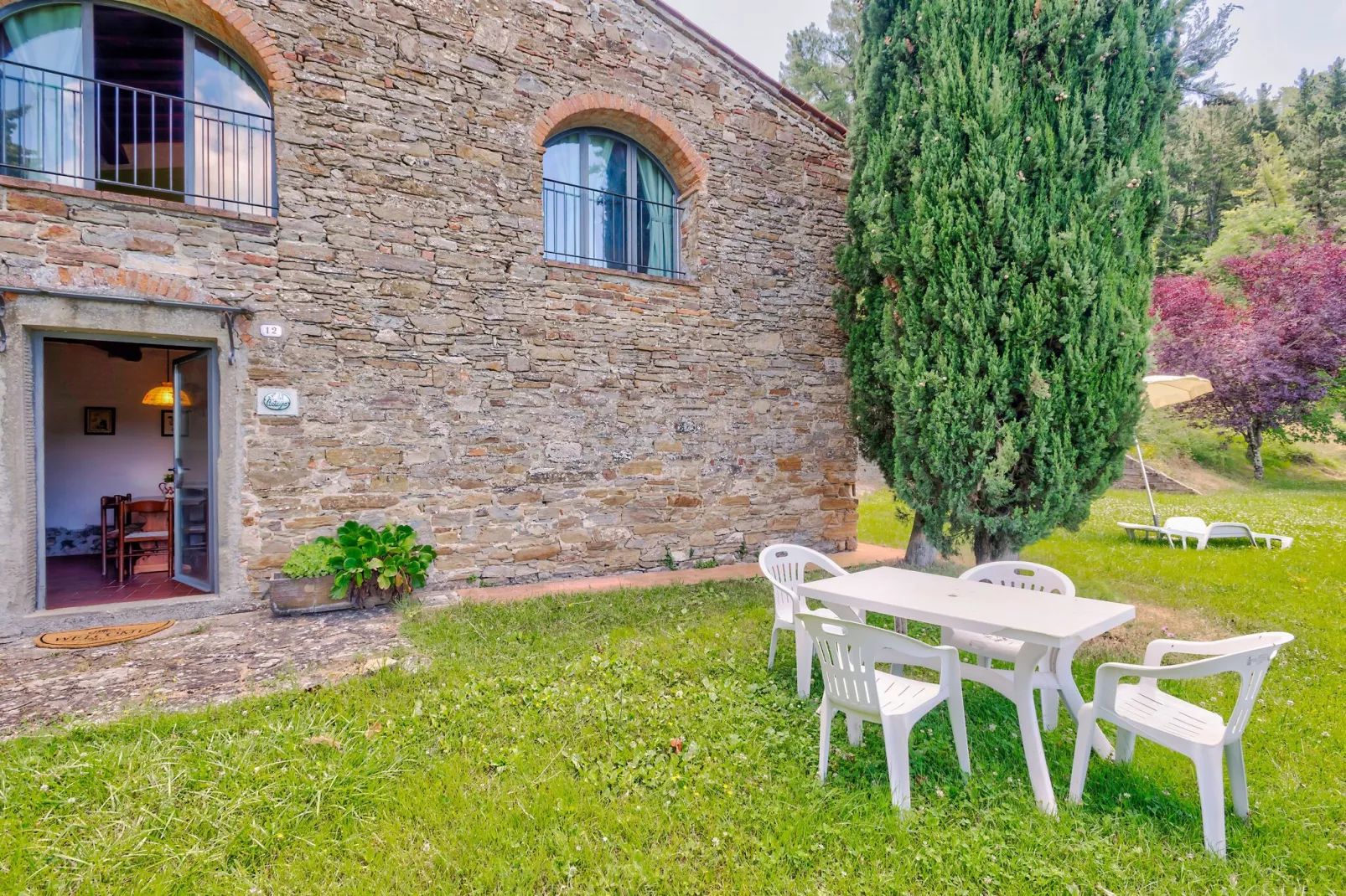 Castagno-Terrasse/Balkon