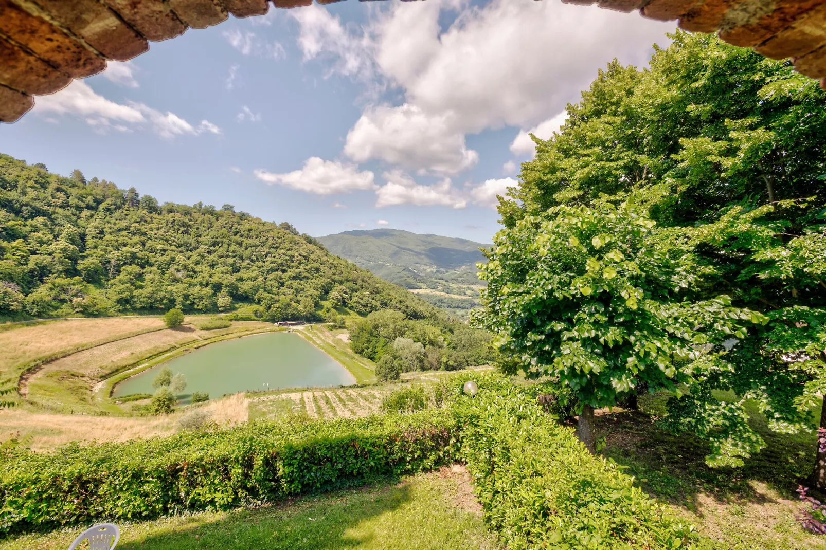 Castagno-Aussicht Sommer