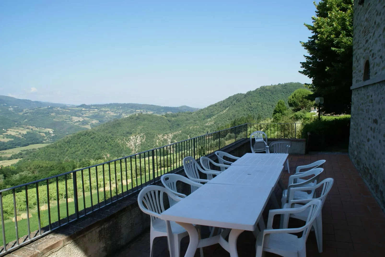 Villa Vivai-Terrassenbalkon