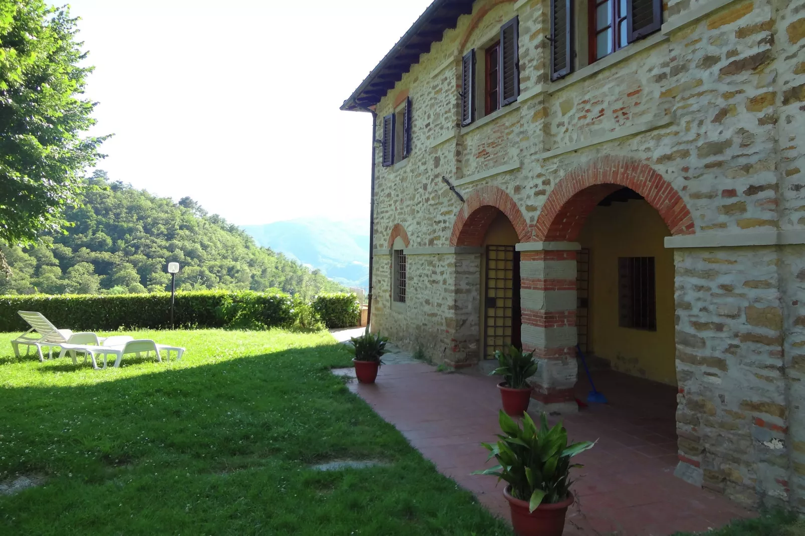 Villa Vivai-Gärten Sommer