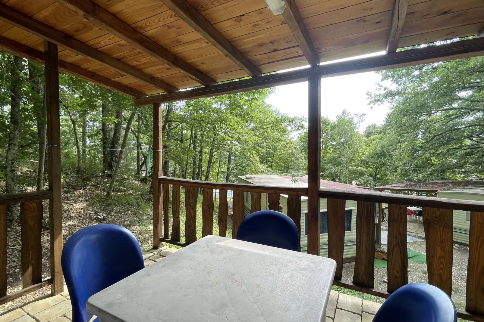 La Verna Mobil Home-Terrace balcony