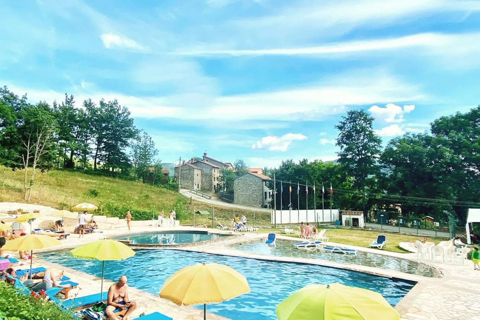La Verna Confort bungalow-Pool