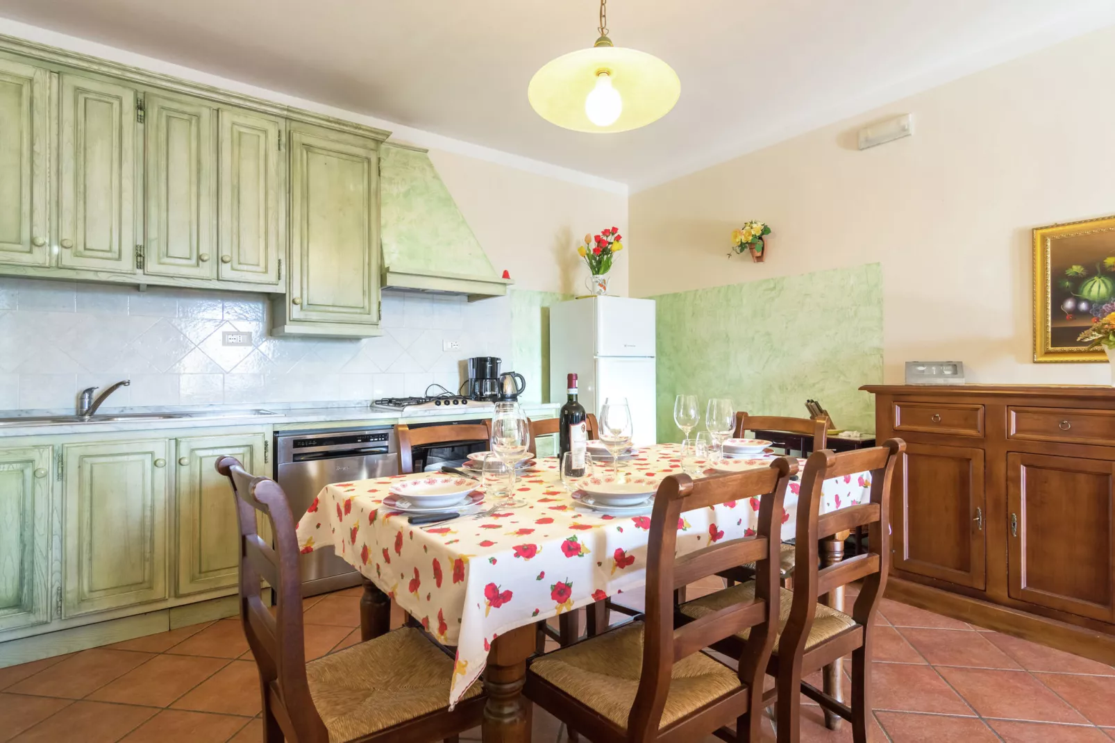 Villa Lonanno-Dining room