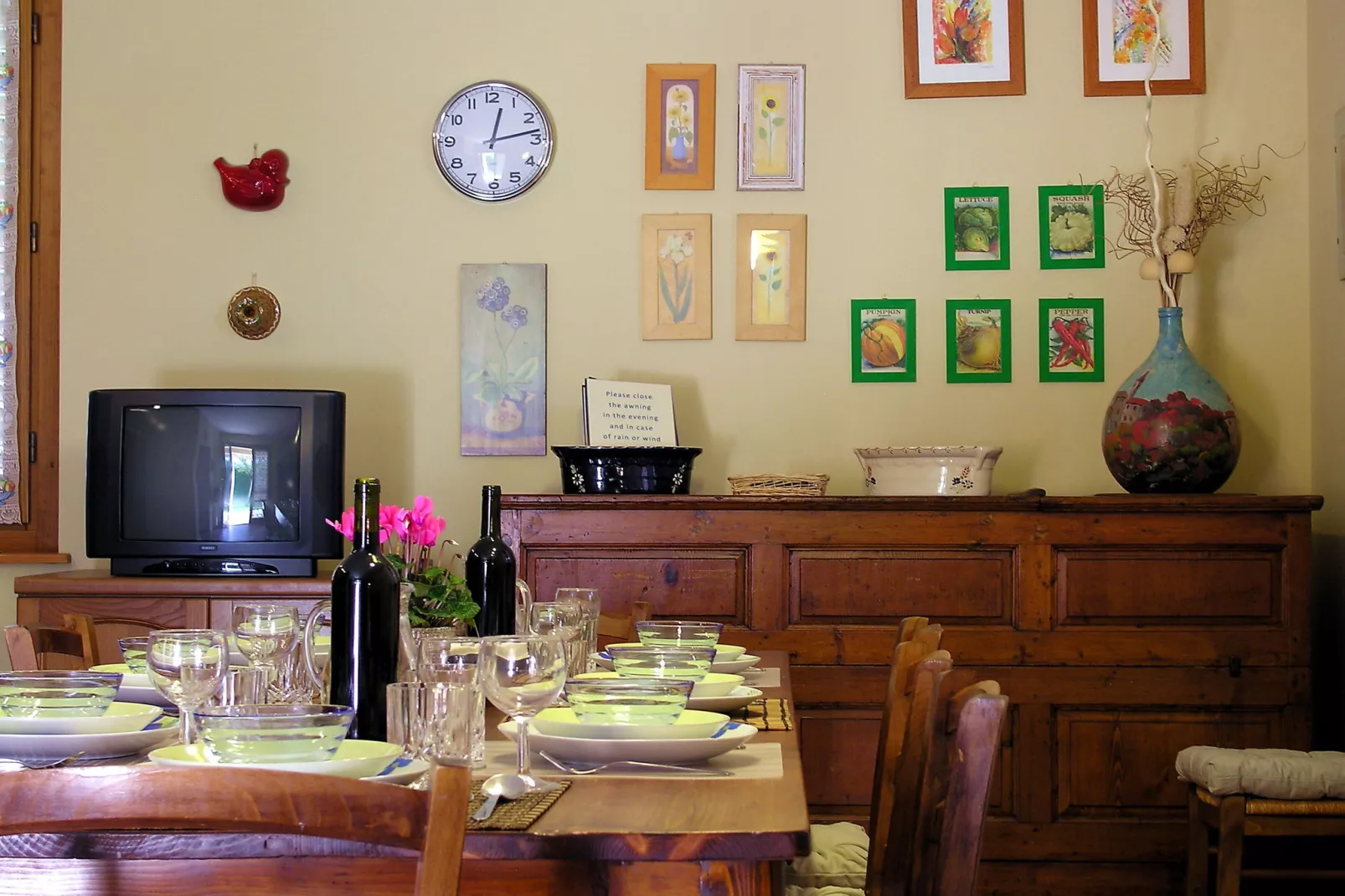 Otto a Loro Ciuffenna-Dining room