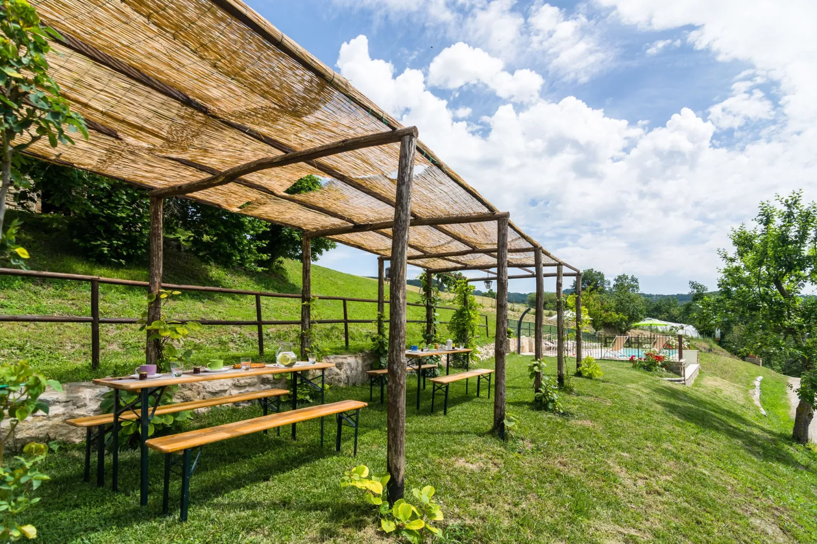 Simone-Jardins en été