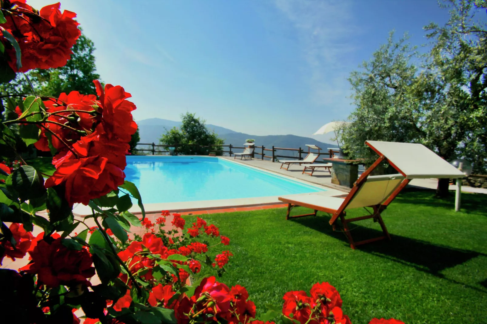 Villa la Foce-Gardens summer