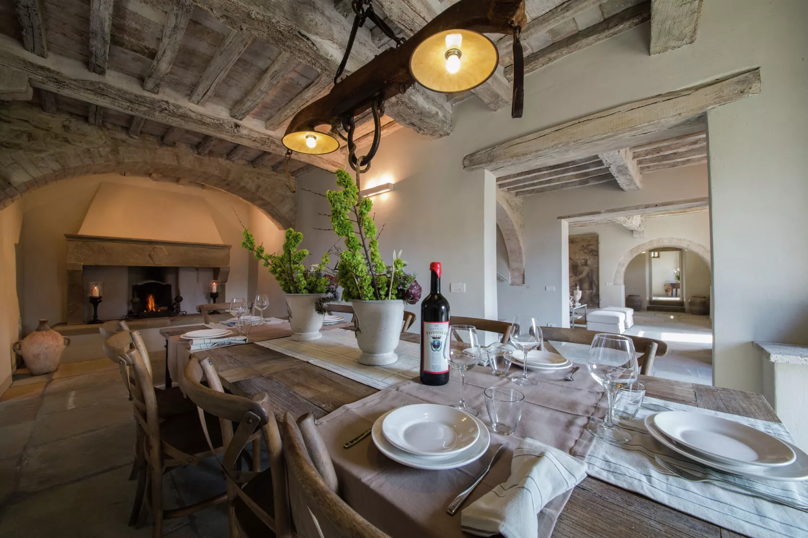 Villa  Gaggioleto-Dining room